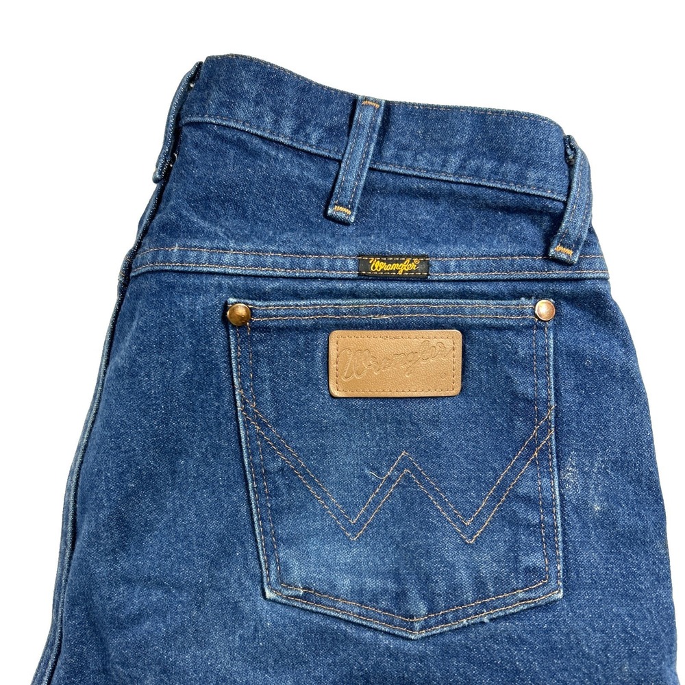 Wrangler Jeans Blue Denim 936PWD Western Cowboy USA Men's 36x32